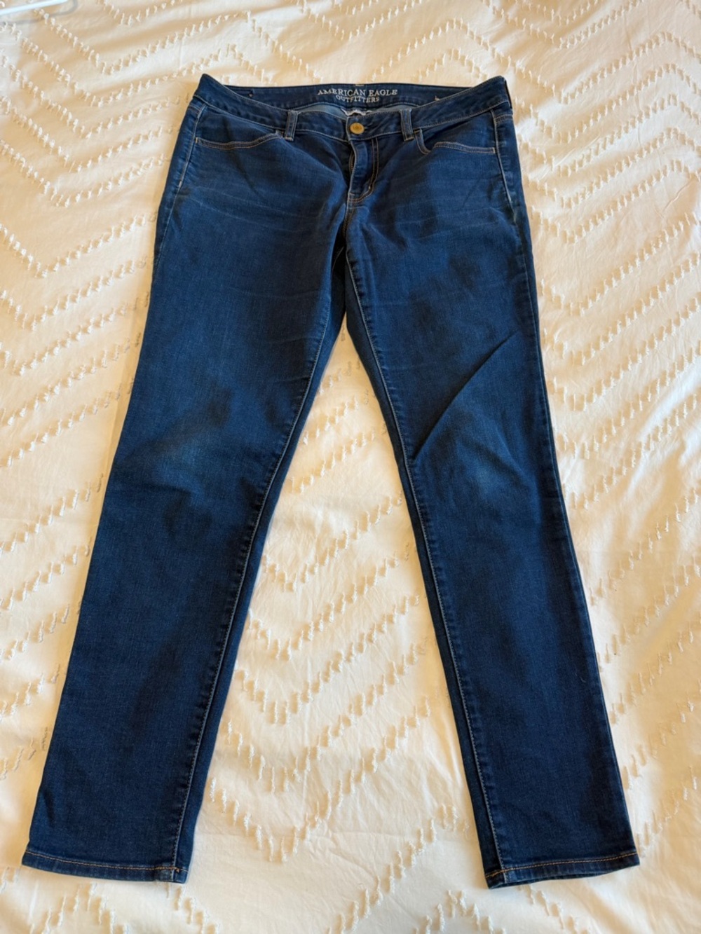 American Eagle Outfitters Skinny Jeans - Dark Blue